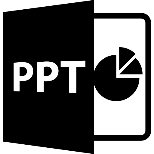 Classic PowerPoint File Type Icon