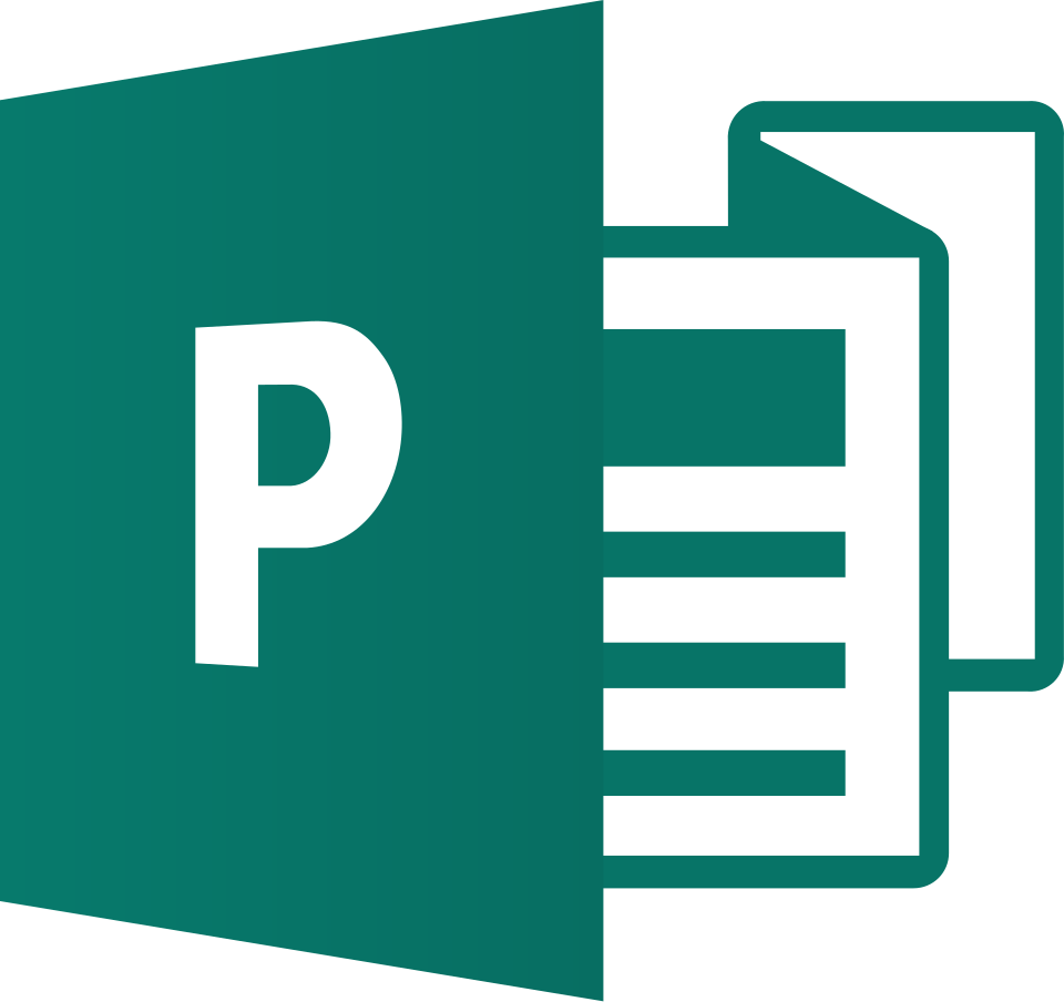 Microsoft Publisher File Type Icon